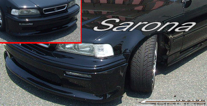 Custom Acura Legend  Sedan Front Lip/Splitter (1991 - 1995) - $350.00 (Part #AC-010-FA)